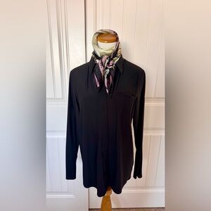 Black Long Sleeve Athleta Blouse